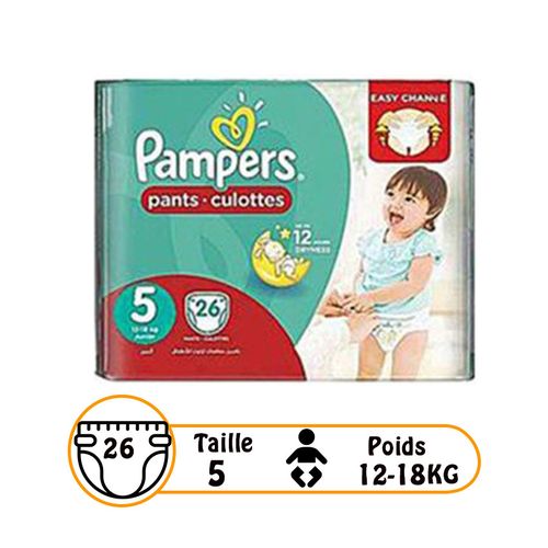 1 Pampers Diapers Pants Size 5 (12 - 18 Kg) Pampers 24 Pcs