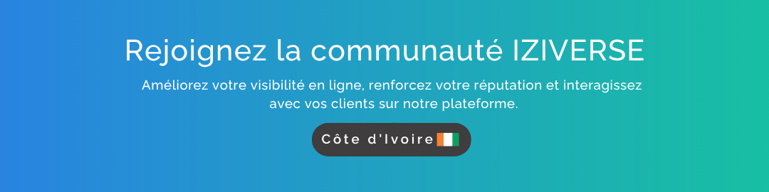 RESEAU ENTREPRENEURS IZIVERSE CÔTE D'IVOIRE 1 IZIVERSE Banner 1
